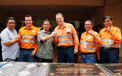 Martabe Gold Mine Handed Over Construction of Office Complex of Batangtoru Sub-district