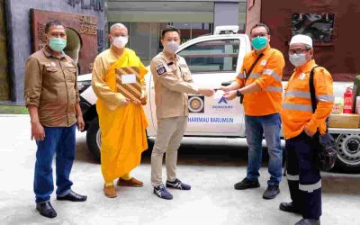 Martabe Gold Mine Donates a Vehicle for Animal Rescue of Barumun Sumatran Tigers Sanctuary