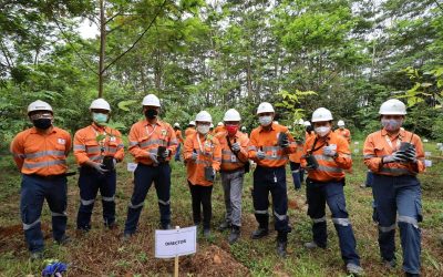 Agincourt Resources Plants 3,500 Tree Seeds Celebration of 2021 Indonesian Tree Planting Day 