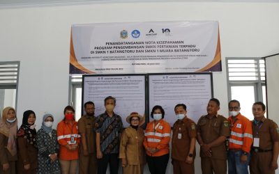 Agincourt Collaborates with Educational Centre Launches Agricultural Vocational High Schools in South Tapanuli, the First in North Sumatra Agincourt Collaborates with Educational Centre
