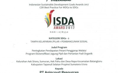 Indonesia Sustainable Development Goals Award 2017