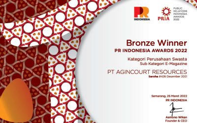 Bronze Winner PR Indonesia Award Private Company Category, E-Magazine Sub-Category