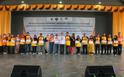 Agincourt Resources Initiates Declaration of Stop Open Defecation in 2 Districts in South Tapanuli