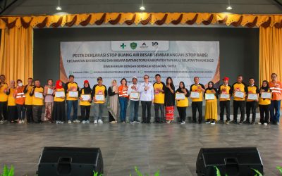 Declaration Party to Stop Open Defecation Free in Batangtoru and Muara Batangtoru Sub-Districts 