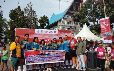 Atlet Lari Club Atletik Jaya Kembali Naik Podium di Kaldera Toba Marathon Festival 2022 