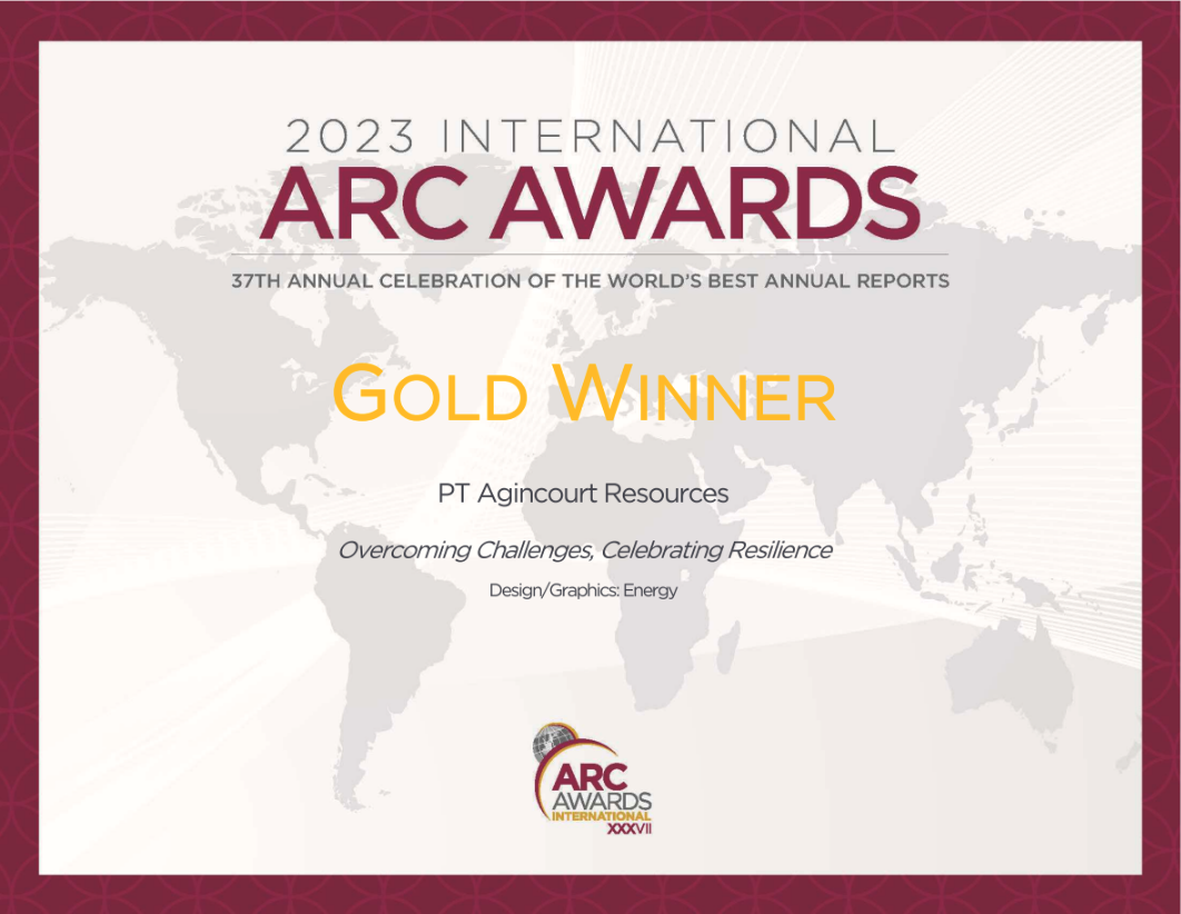 Penghargaan Emas Kategori Desain/Grafik ARC Awards 2023