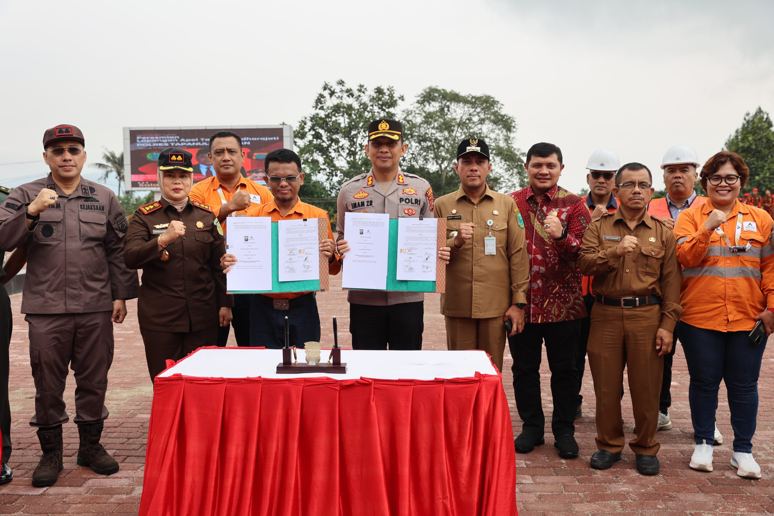 Agincourt Resources Supported Construction of South Tapanuli Police Dalmas Barracks, Strengthens Security Preparations for 2024 Election  