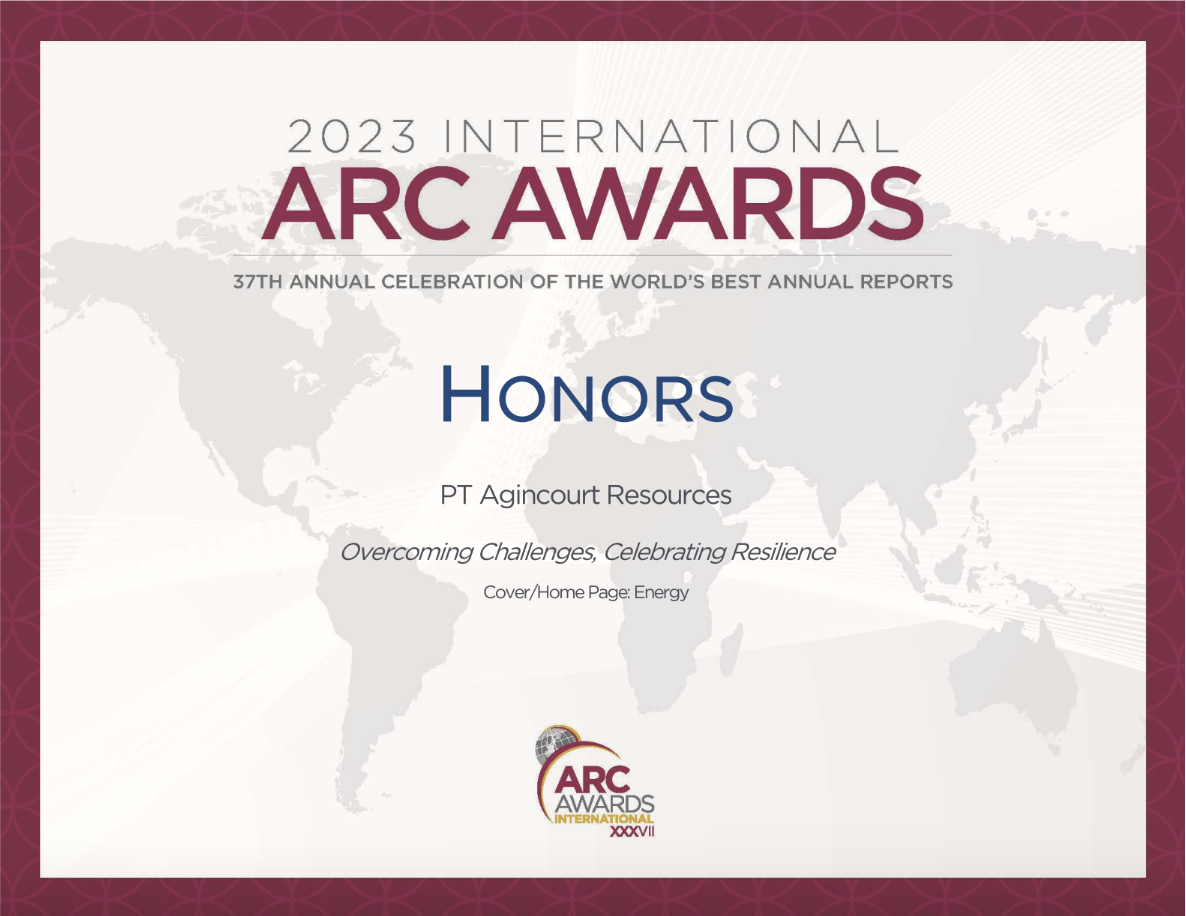 Honor Award The 2023 ARC Awards Category Cover