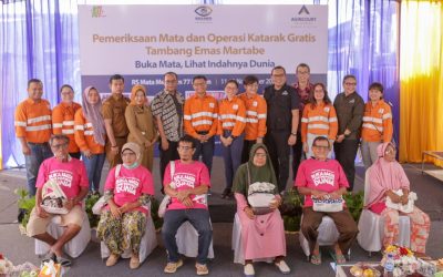 Improving the Quality of Life, Thousands of North Sumatran Residents Successfully Undergo Martabe Gold Mine Free Cataract Surgery