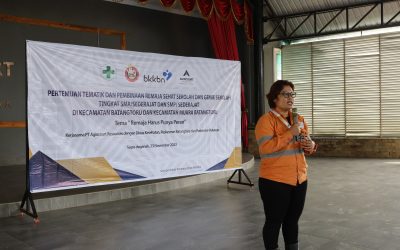 Agincourt Resources Enhanced the Awareness of Remaja Sehat in Batangtoru and Muara Batangtoru through Coaching and Thematic Meetings  