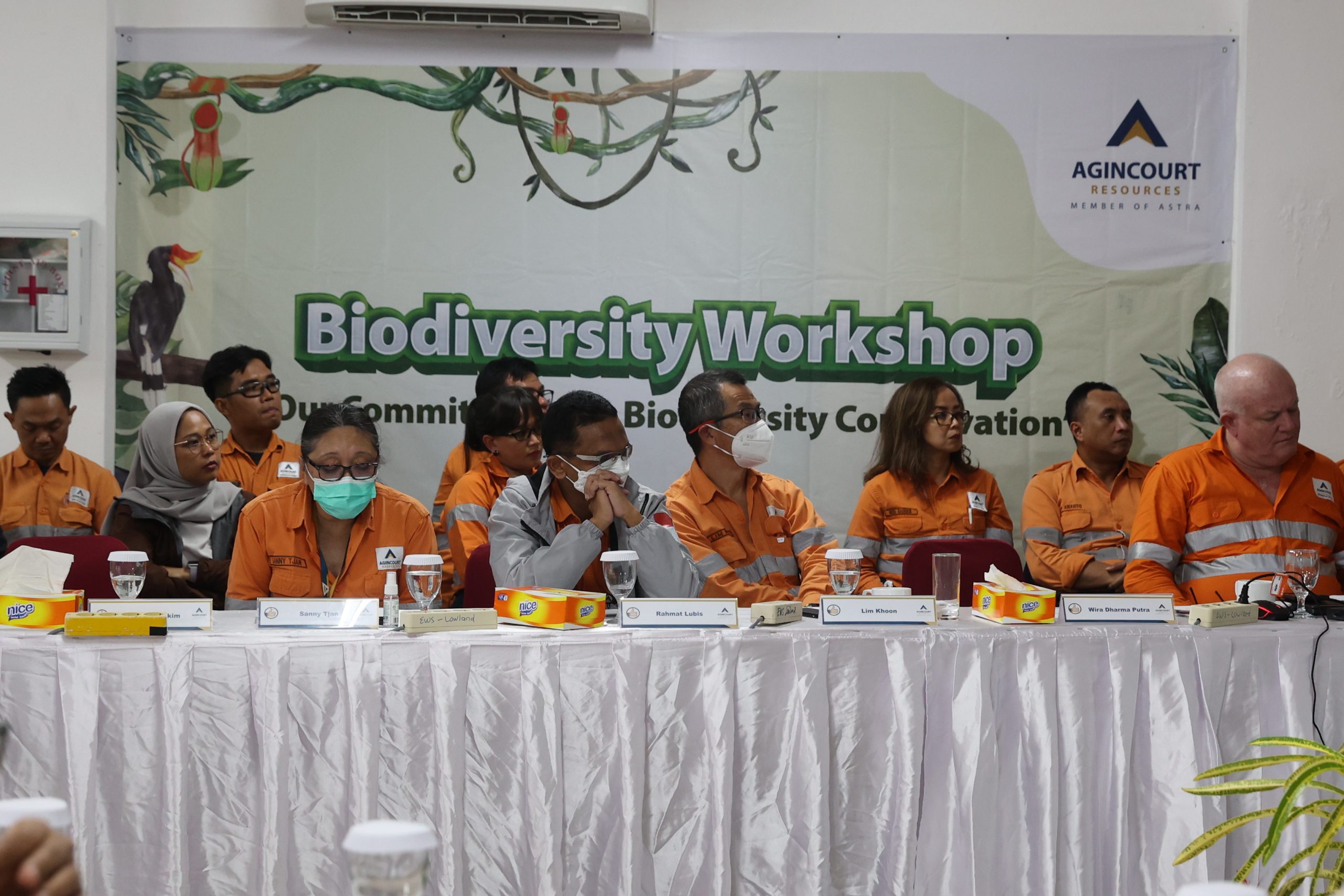 Biodiversity Workshop 2023 Strengthens Agincourt Resources' Biodiversity Management Enhancement Strategy
