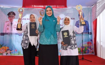 Martabe Prestasi Scholarship Recipient Secured First Winner in North Sumatra APE BKB Competition By Martabe Prestasi Team  