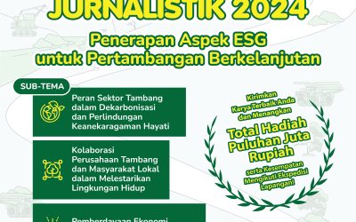 Gelar Lomba Karya Jurnalistik 2024, Agincourt Resources Ajak Seluruh JurnalisIndonesia Berpartisipasi