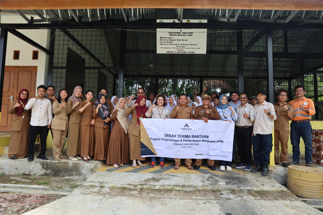 SMK Negeri 2 Batangtoru Advances with Bengkel Pintar and New Road Access Thumbnail