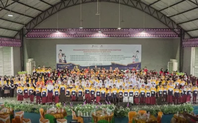 494 Students in South Tapanuli and Padangsidimpuan Awarded Martabe Prestasi Scholarships Worth a Total of IDR4.3 Billion 