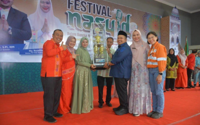 Batang Toru District Won Grand Champion at South Tapanuli Nasyid Festival 