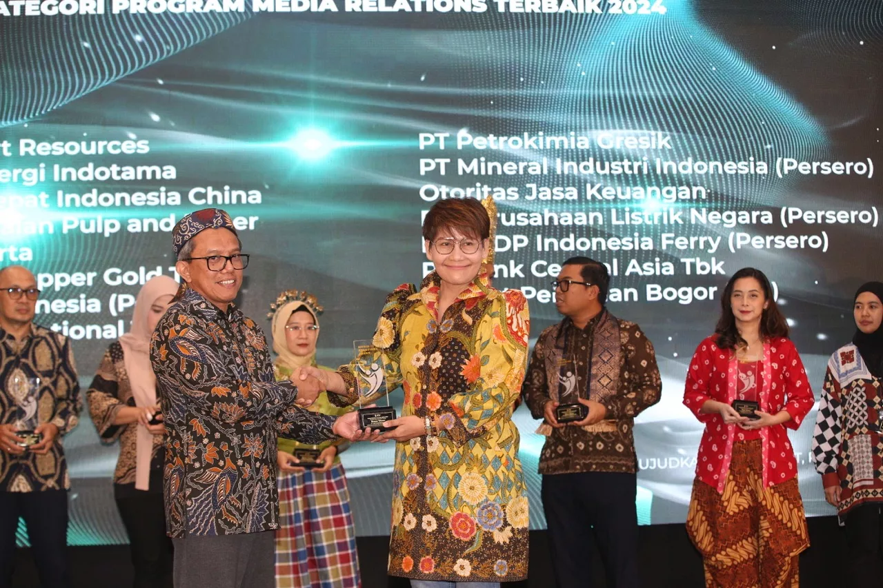 Agincourt Resources Raih Penghargaan di Ajang Media Relations Award 2024 