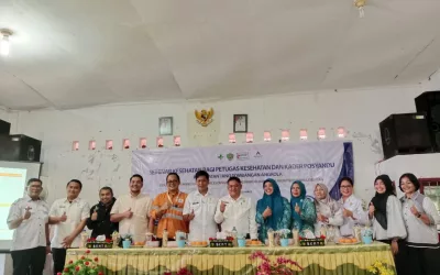 Excellent! 150 Healthcare Workers in Tano Tombangan Have Expanded Their Knowledge 