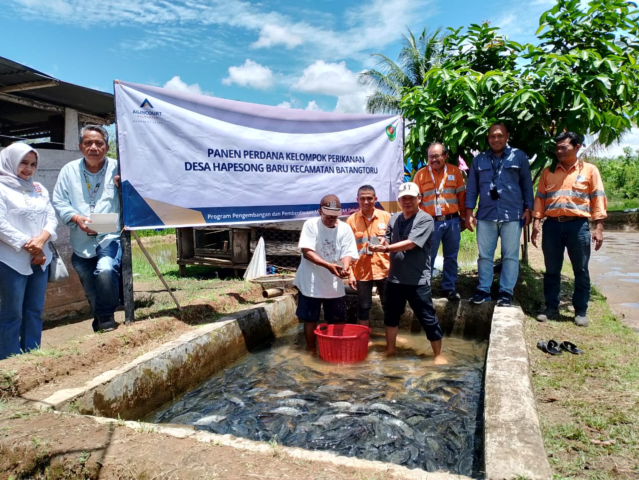 Agincourt Resources' Fisherman Empowerment Program Yields Abundant First Harvest! 