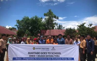 Cegah Kecelakaan Kerja di SMK Negeri 1 Muara Batang Toru 