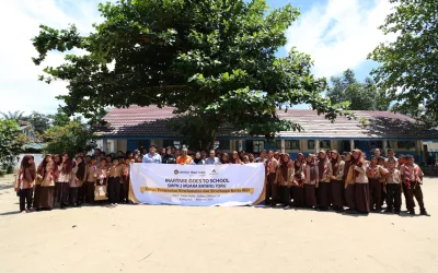 Agincourt Resources Bekali Siswa SMP Negeri 2 Muara Batang Toru Ilmu Keselamatan Kerja