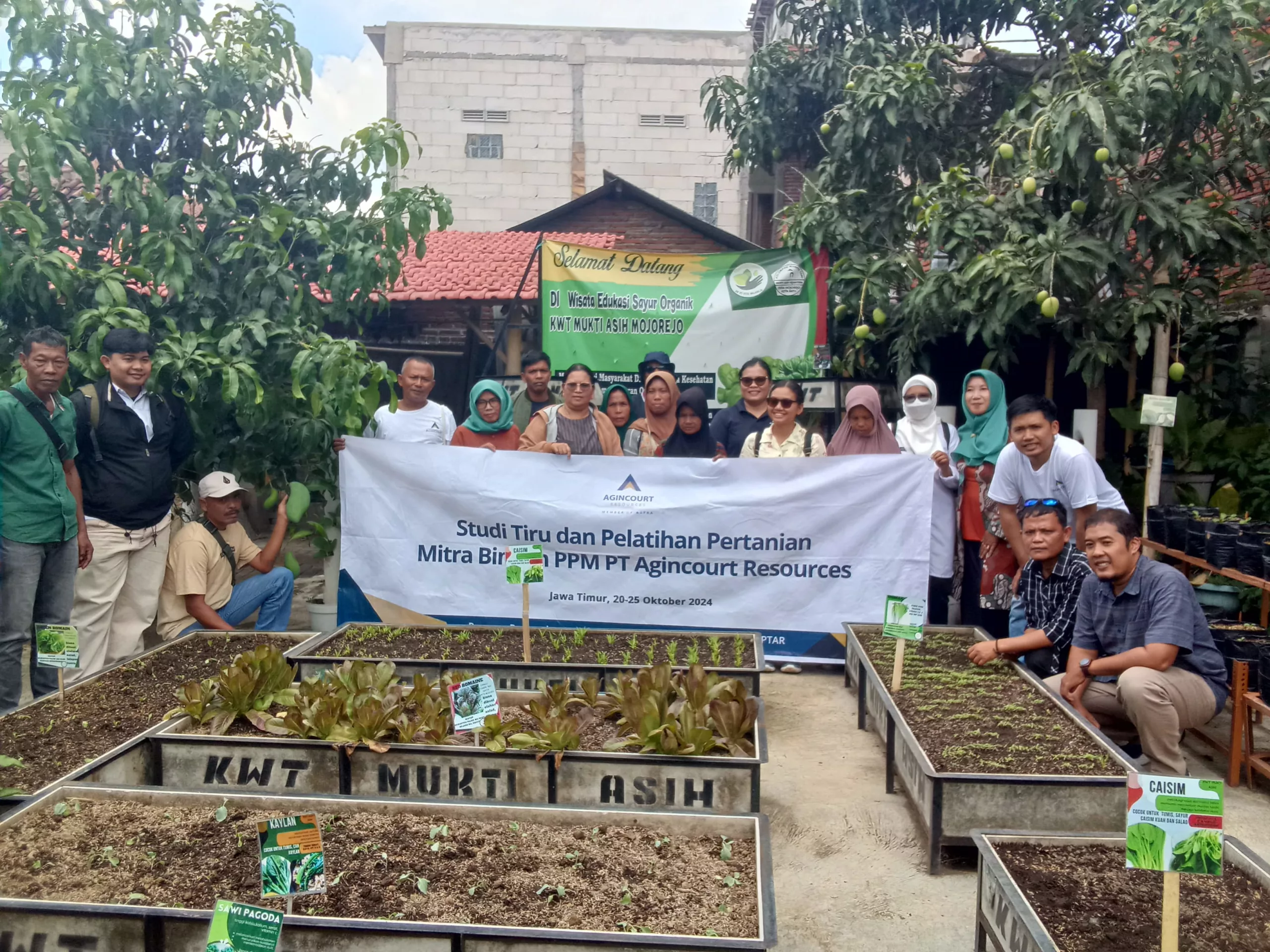 Petani Batang Toru dan Muara Batang Toru Tingkatkan Kapasitas Melalui Studi Komparasi