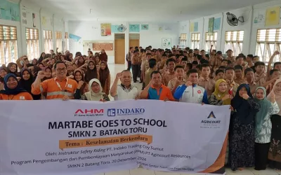 Mewujudkan Jalan yang Lebih Aman Melalui Edukasi Keselamatan Berkendara di SMK Negeri 2 Batang Toru 