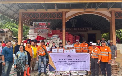 Korban Banjir Bandang Tano Tombangan Angkola Dapatkan Bantuan 