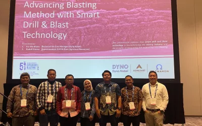 Inovasi Teknologi Cerdas Peledakan di Tambang Emas Martabe Raih Best Paper di Konferensi ISEE Amerika Serikat 