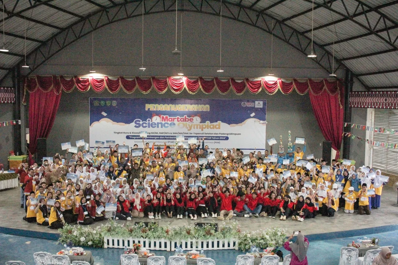 Martabe Science Olympiad 2024 Raih Prestasi, Gapai Mimpi  