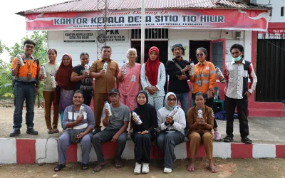 Mewujudkan Ekonomi Sirkular Lewat Ecobrick di Desa Aek Garut