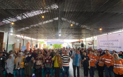 Operasi Katarak Gratis Tambang Emas Martabe Pulihkan Harapan Masyarakat di Siantar