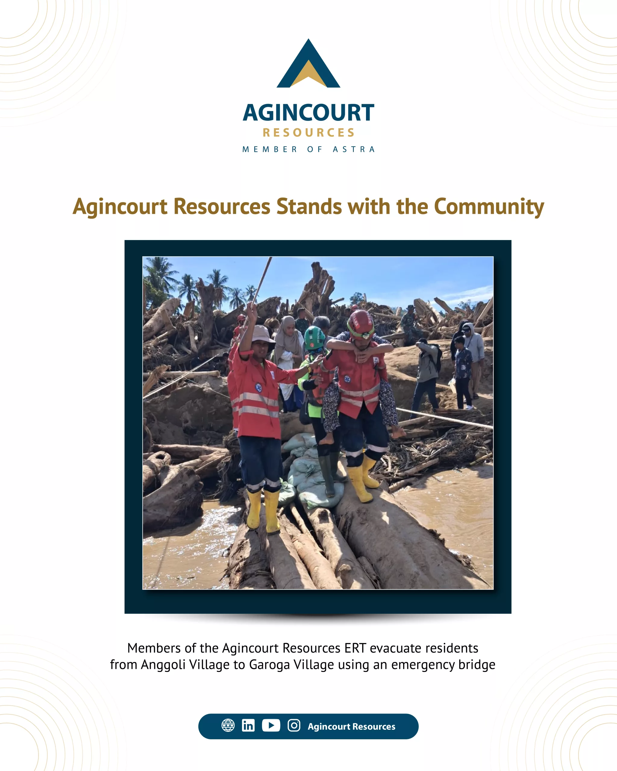 Agincourt Resources Stands with the Community Jadwal Operasi Katarak Tambang Emas Martabe