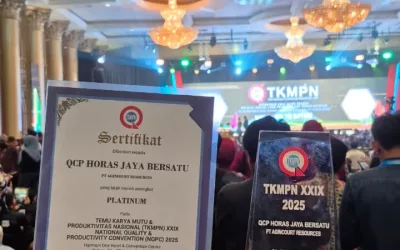 Menguatkan Inovasi, Meraih Prestasi: Agincourt Resources Raih Platinum di TKMPN XXIX 2025