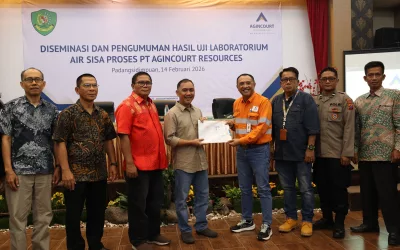 Data Teruji, Transparansi Terbukti: Diseminasi Hasil Uji Air Sisa Proses Agincourt Resources kepada Publik