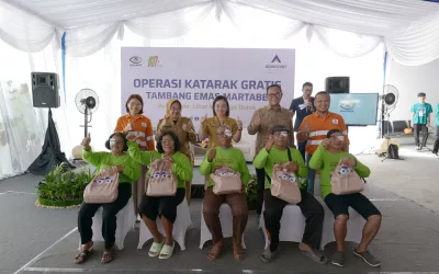 Program Operasi Katarak Gratis Tambang Emas Martabe 2025 Pulihkan 1465 Mata