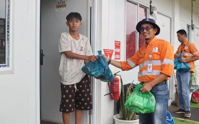 Agincourt Resources Demonstrates Care at Huntara Desa Napa